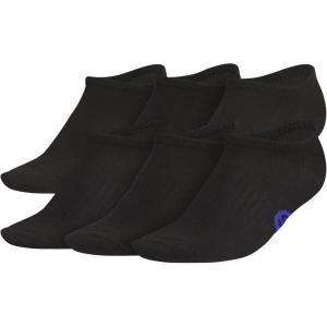 imageadidas Unisex Kids No Show Socks for Boys and Girls Youth 6Pack Superlite Breathable and Lightweight Below AnkleBlackBright RedSemi Flash GreenClassic