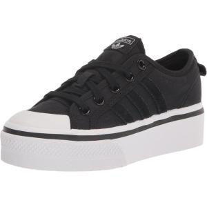 imageadidas Womens Nizza Platform ShoesBlackBlackWhite