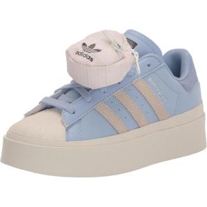 imageadidas Womens Nizza Platform ShoesBlue DawnWhiteSilver Metallic Bonega