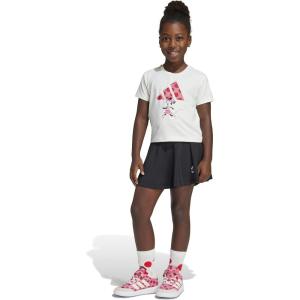 imageadidas girls Disney Tshirt SetOff WhitePink FusionPure Ruby