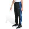 imageadidas Boys Tricot 3Stripe JoggerBlack With Blue