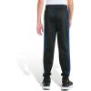 imageadidas Boys Tricot 3Stripe JoggerBlack With Blue