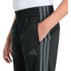imageadidas Boys Tricot 3Stripe JoggerBlack With Grey