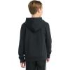 imageadidas boys Long Sleeve Essential Big Logo Fleece Pullover HoodieBlack
