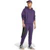 imageadidas Mens Essentials Feel Cozy Fleece Hoodie SweatshirtAurora PlumBlack