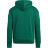 imageadidas Mens Essentials Feel Cozy Fleece Hoodie SweatshirtCollegiate GreenBlack