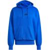 imageadidas Mens Essentials Feel Cozy Fleece Hoodie SweatshirtTeam Royal BlueBlack