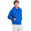 imageadidas Mens Essentials Feel Cozy Fleece Hoodie SweatshirtTeam Royal BlueBlack