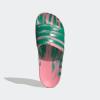 imageadidas Unisex Adult Adilette Aqua Slide SandalBliss PinkCourt GreenCourt Green