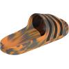 imageadidas Unisex Adult Adilette Aqua Slide SandalCharcoalCore BlackFocus Orange