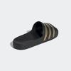 imageadidas Unisex Adult Adilette Aqua Slide SandalCore BlackGold MetallicCore Black