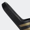 imageadidas Unisex Adult Adilette Aqua Slide SandalCore BlackGold MetallicCore Black