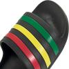 imageadidas Unisex Adult Adilette Aqua Slide SandalCore BlackGreenPure Ruby