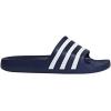 imageadidas Unisex Adult Adilette Aqua Slide SandalDark BlueWhiteDark Blue