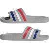 imageadidas Unisex Adult Adilette Aqua Slide SandalGreyMystery InkPure Ruby