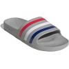 imageadidas Unisex Adult Adilette Aqua Slide SandalGreyMystery InkPure Ruby
