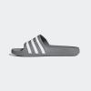 imageadidas Unisex Adult Adilette Aqua Slide SandalGreyWhiteGrey