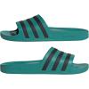 imageadidas Unisex Adult Adilette Aqua Slide SandalPure TealBlackPure Teal