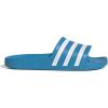 imageadidas Unisex Adult Adilette Aqua Slide SandalSolar BlueWhiteSolar Blue