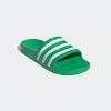 imageadidas Unisex Adult Adilette Aqua Slide SandalVivid GreenWhiteVivid Green