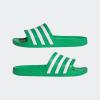 imageadidas Unisex Adult Adilette Aqua Slide SandalVivid GreenWhiteVivid Green