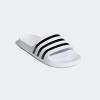 imageadidas Unisex Adult Adilette Aqua Slide SandalWhiteCore BlackWhite