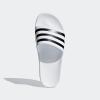 imageadidas Unisex Adult Adilette Aqua Slide SandalWhiteCore BlackWhite