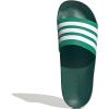 imageadidas Unisex Adult Adilette Shower Slip On SlidesCourt GreenWhiteCollegiate Green