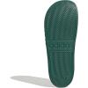 imageadidas Unisex Adult Adilette Shower Slip On SlidesCourt GreenWhiteCollegiate Green