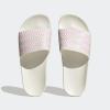 imageadidas Unisex Adult Adilette Shower Slip On SlidesOff WhiteClear PinkOff White