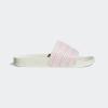 imageadidas Unisex Adult Adilette Shower Slip On SlidesOff WhiteClear PinkOff White