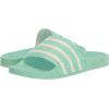 imageadidas Unisex Adult Adilette Shower Slip On SlidesPulse MintOff WhitePulse Mint