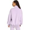 imageadidas Womens All Szn Soft Lux Loose FullZip Track TopPowder Plum