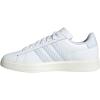 imageadidas Womens Grand Court 20 Tennis ShoeWhiteBlueOff White