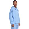 imageadidas mens Essentials Feelcozy Fleece HoodieBlue FusionWhite