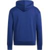 imageadidas mens Essentials Feelcozy Fleece HoodieDark BlueWhite