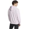 imageadidas mens Essentials Feelcozy Fleece HoodieIce LavenderBlack