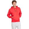 imageadidas mens Essentials Feelcozy Fleece HoodiePure RubyBlack