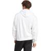 imageadidas mens Essentials Feelcozy Fleece HoodieWhiteBlack