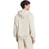 imageadidas mens Essentials Feelcozy Fleece HoodieWonder AluminaWhite