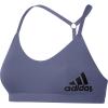 imageadidas womens All Me Light Support Training BraOrbit VioletBlack