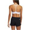 imageadidas womens All Me Light Support Training BraWhiteBlack