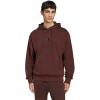imageadidas Mens Essentials Feel Cozy Fleece Hoodie SweatshirtShadow BrownBlack