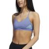 imageadidas womens All Me Light Support Training BraOrbit VioletBlack
