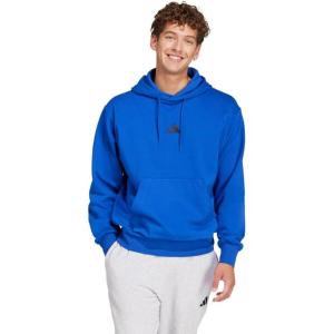 imageadidas Mens Essentials Feel Cozy Fleece Hoodie SweatshirtTeam Royal BlueBlack