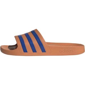 imageadidas Unisex Adult Adilette Aqua Slide SandalDusky OrangeTeam Royal BlueDusky Orange