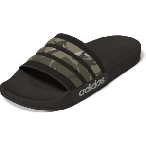 imageadidas Unisex Adult Adilette Shower Slip On SlidesShadow OlivePutty GreyOlive Strata