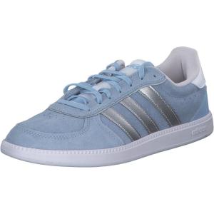 imageadidas Womens Breaknet Sleek SneakersGloblu Silvmt Halblu