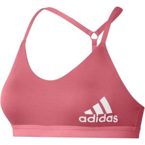 imageadidas womens All Me Light Support Training BraHazy RoseWhite