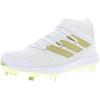 imageadidas Mens Adizero Afterburner 8 CleatsWhiteGold